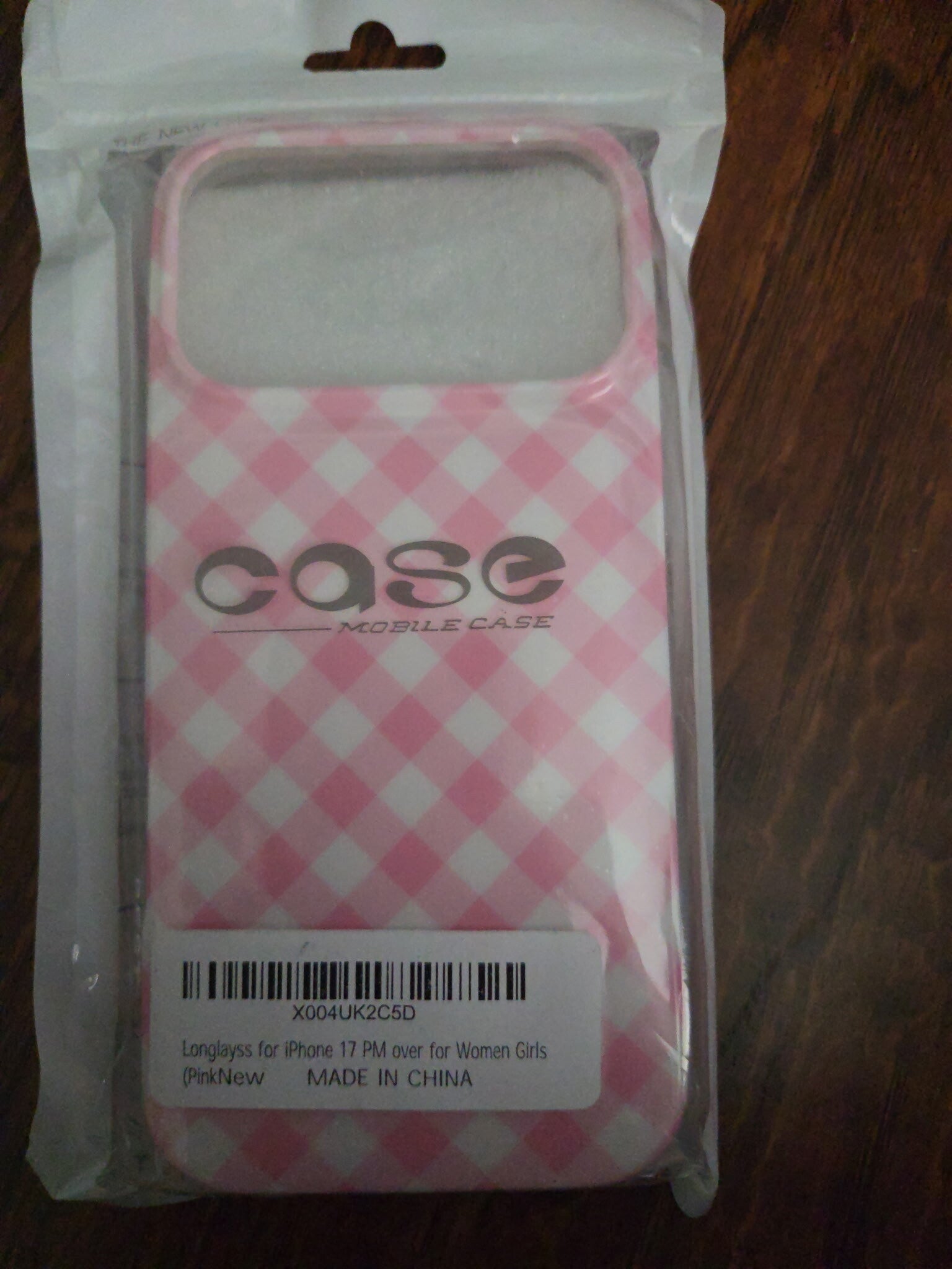 Checkered IPhone17 pro max case