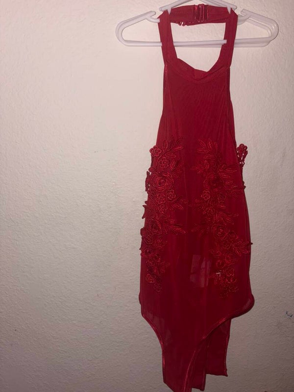 Red Lingerie outfit