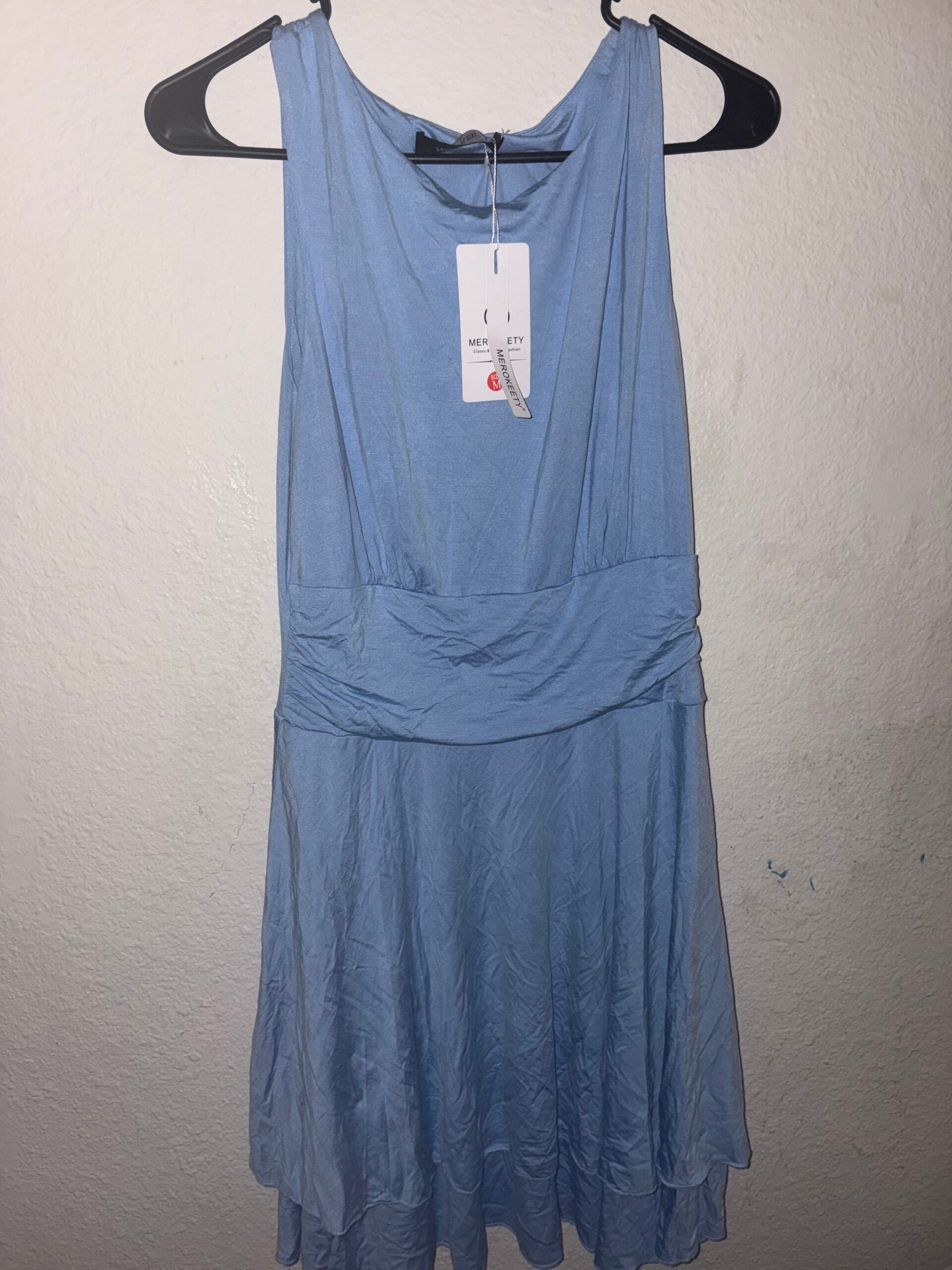 Super cute soft blue dress