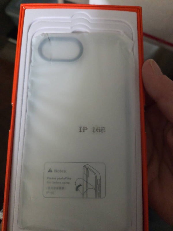 Iphone16E Clear case