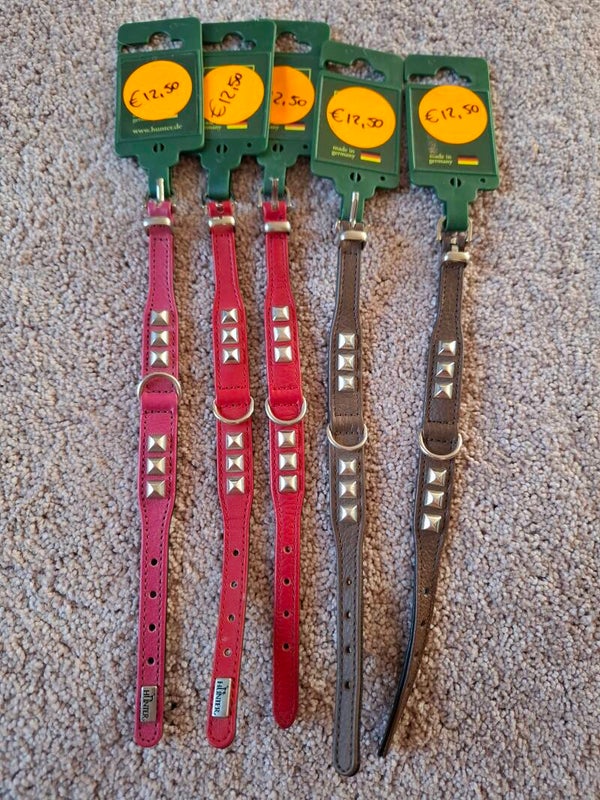 Hunter halsband Rocky, ppaleder 24 nickel