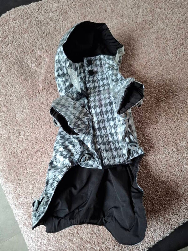 Ferribiella Cappottini regenjas zwart/wit 25cm