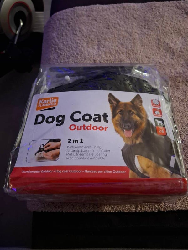 Karlie Flamingo dog coat outdoor 2 in 1