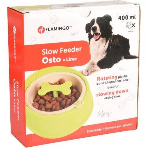 Flamingo Slow Feeder Osto