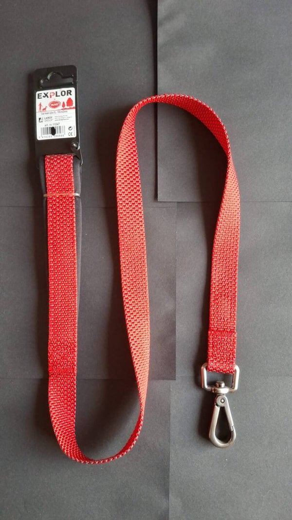 Explor East lijn, nylon rood 100x25 mm