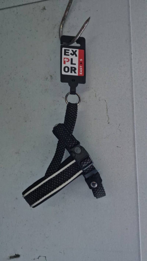 Explor East harnas, nylon zwart