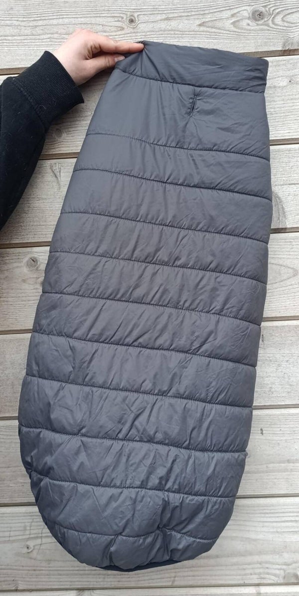 Flamingo winterjas grijs 70 cm