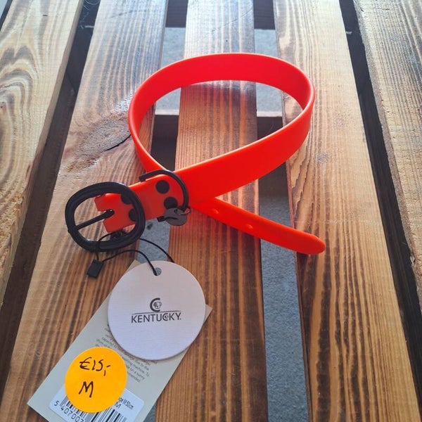 Kentucky halsband Soft Rubber Neon Orange