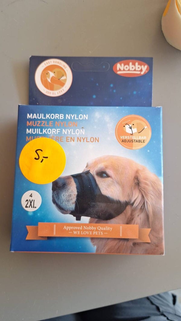 Nylon muilkorf 2XL