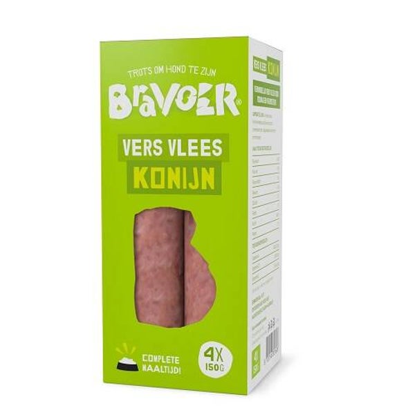 Bravoer vers vlees Konijn (WORDT NIET VERZONDEN)