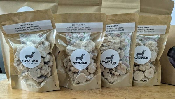 Paw Mini's - mix - 30pc. Of Freeze Dried Ice Cream