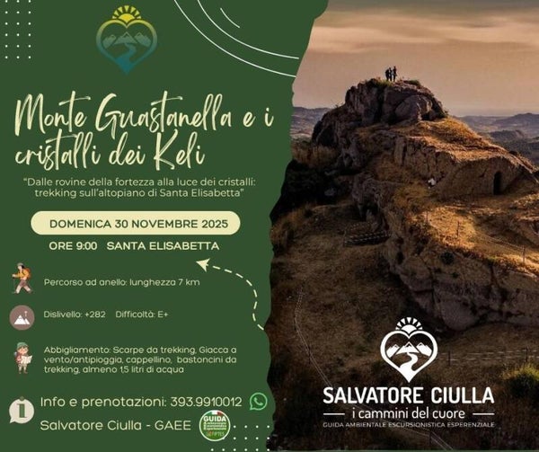 Monte Guastanella e i cristalli di Keli