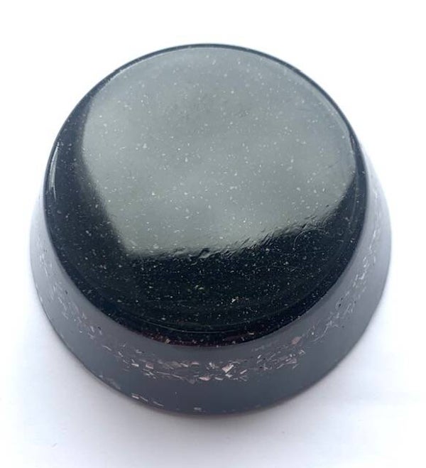 Grote Orgonite Buster Shungite, Herkimerdiamant, Dubbeleinder