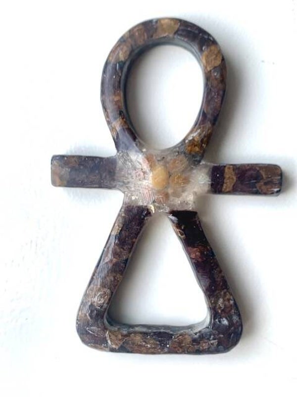 Kristallen Tanit Bronziet Edel Shungite Zw. Toermalijn Maria Magdalena Opaal Kwarts Fadenkwarts Sardijnse kwarts Samadhi Kwarts Herkimerdiamant