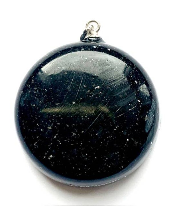 Orgonite Hanger Small Shungite, Herkimerdiamant #18
