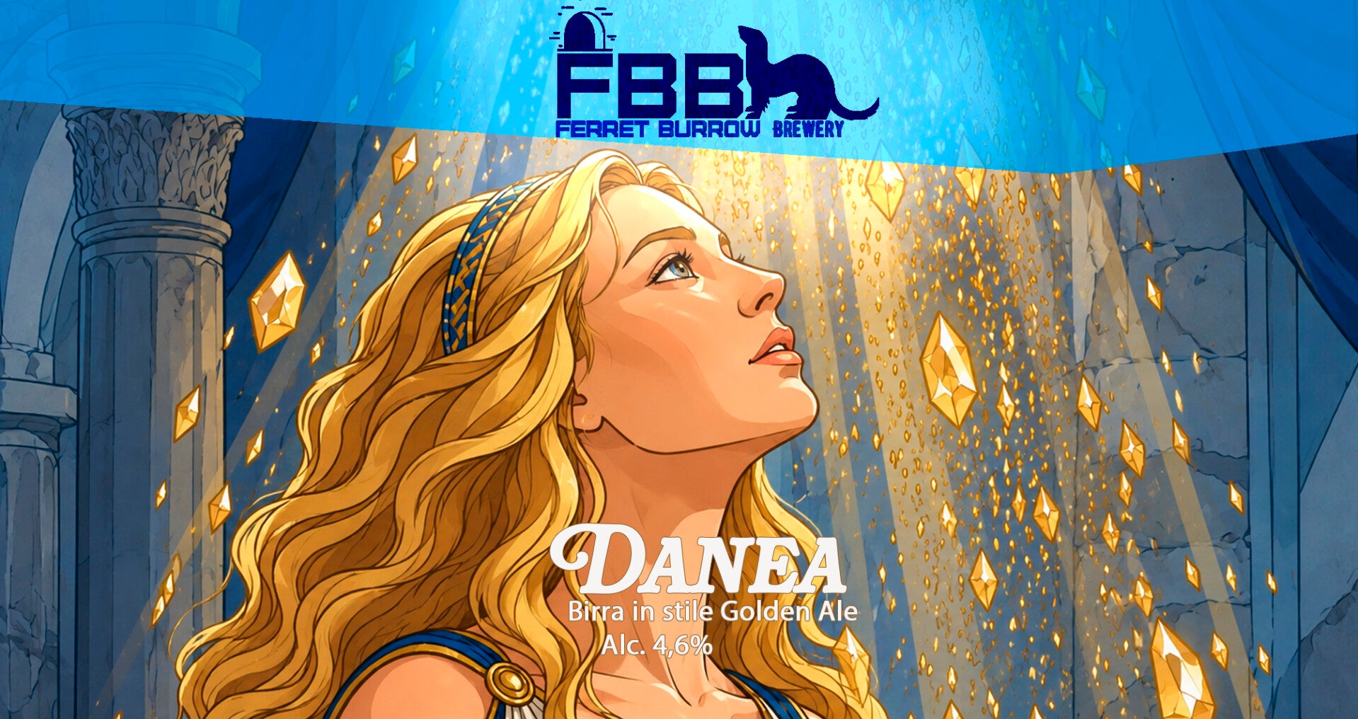 Danea Golden Ale 4.6% Alc.