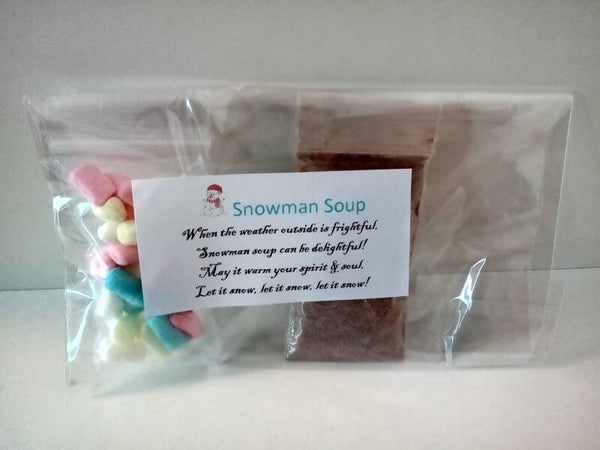 Snowman soup