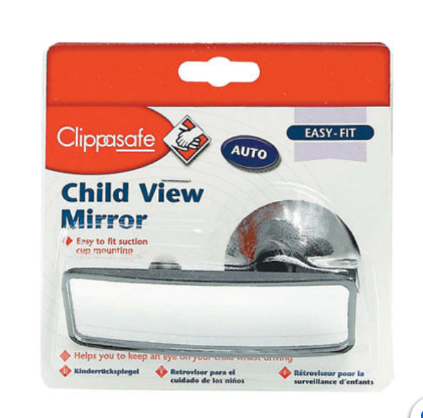 Clipsafe child view mirror