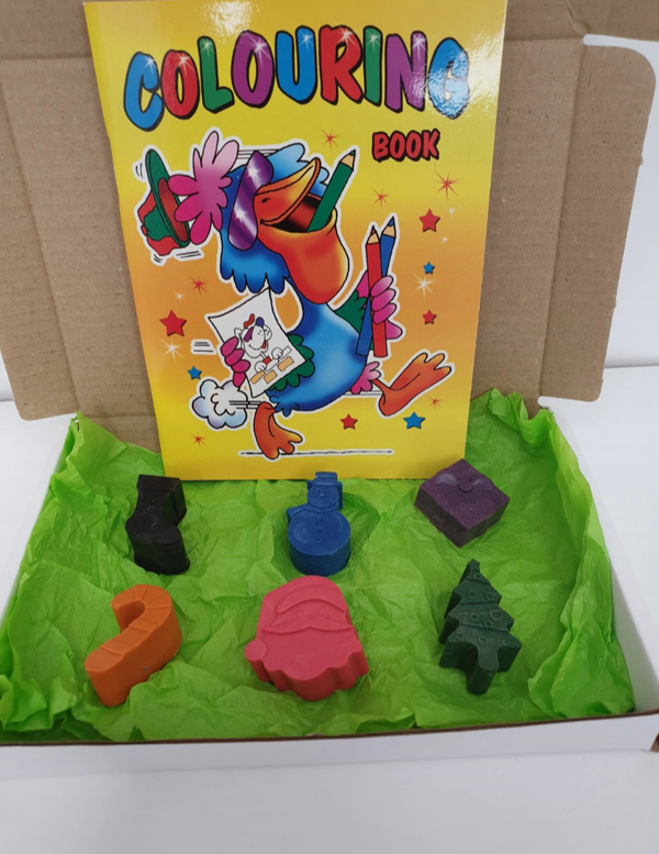 Christmas Wax crayons