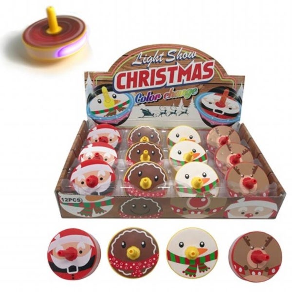 Light up spinning top