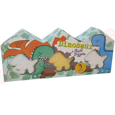 Dinosaur bath fizzers