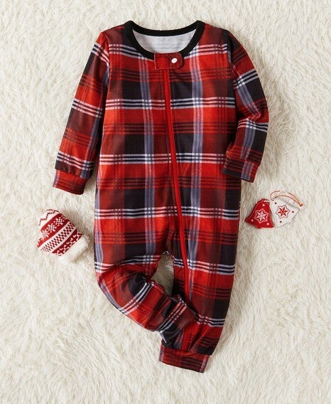 Plaid Romper