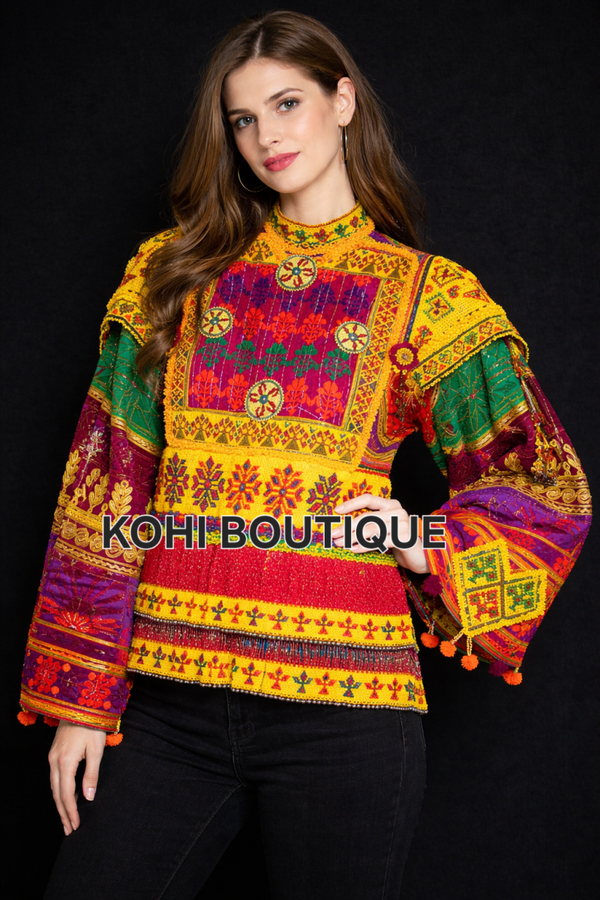 Eksklusiv Håndbrodert Bluse