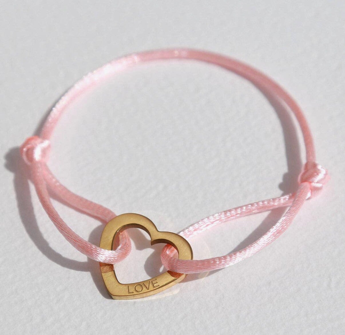 Armband Zoete liefde Roze
