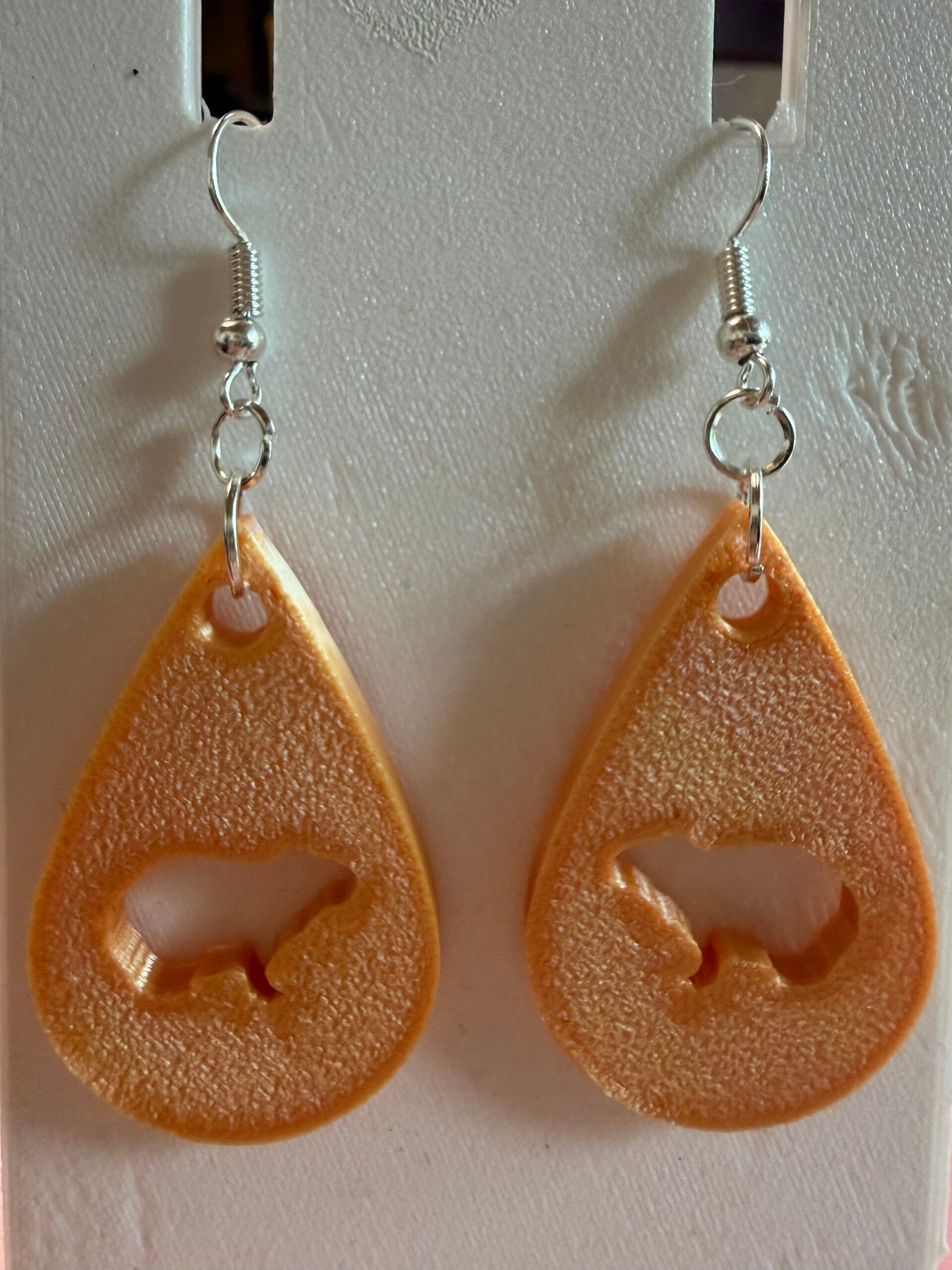 Boucles d'oreilles capybara