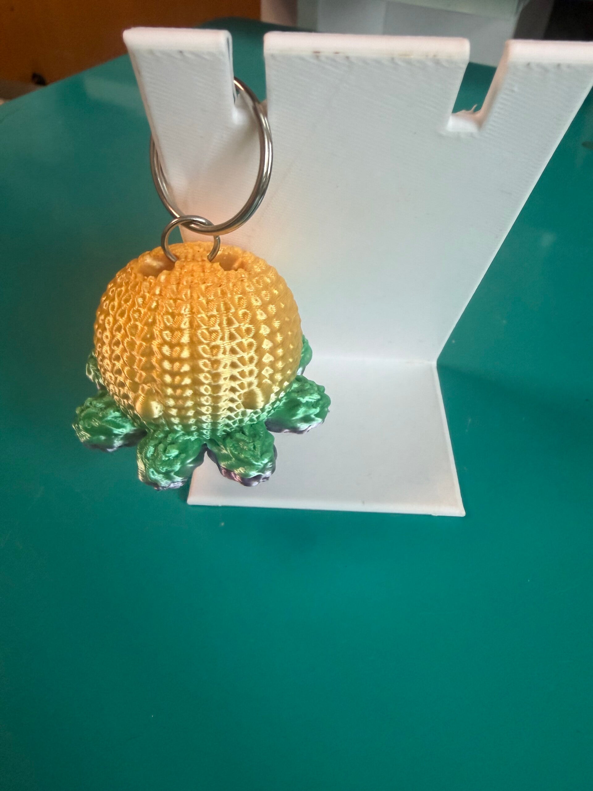 Porte-clé poulpe style crochet