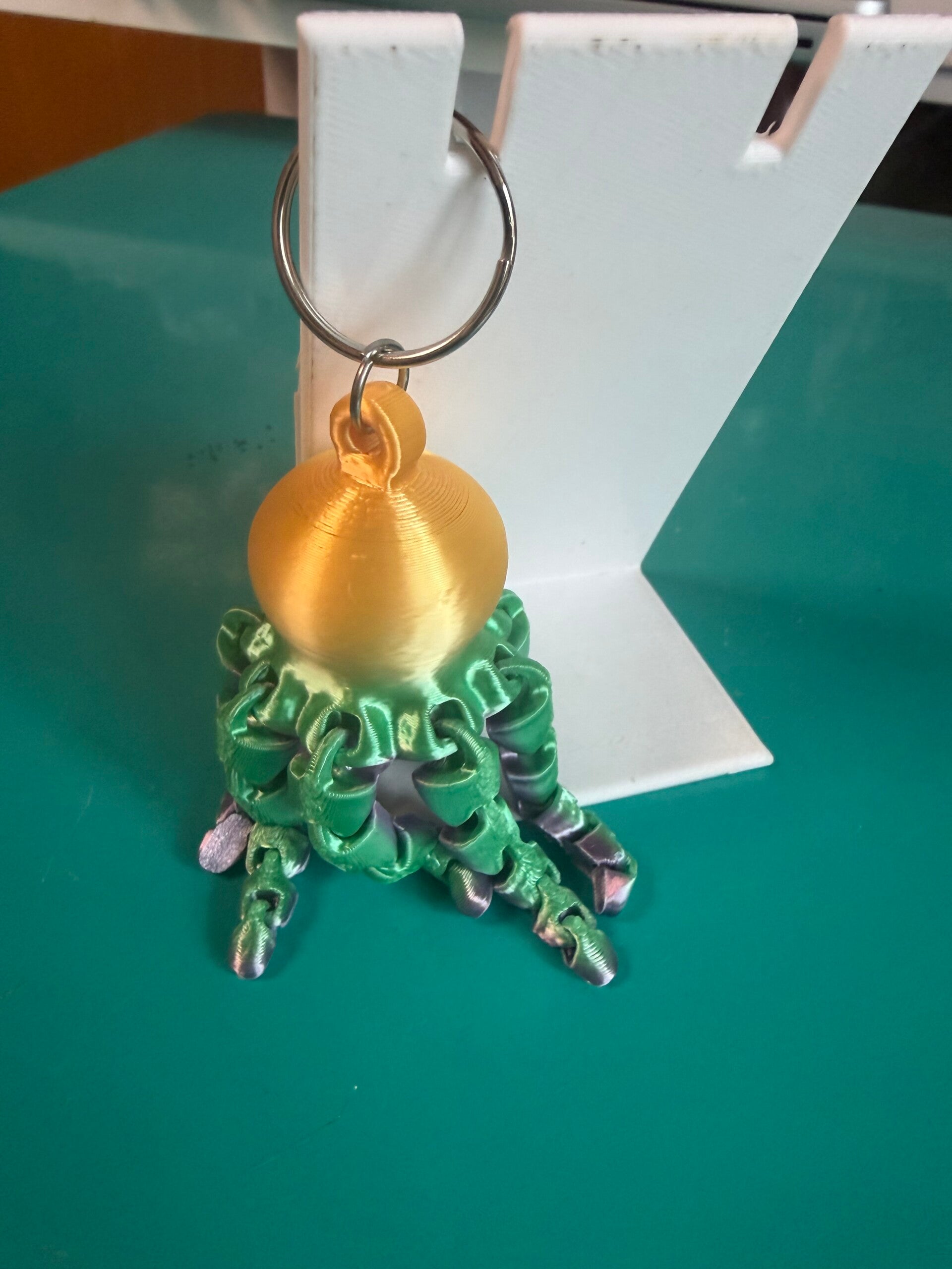 Porte-clé octopus articulé