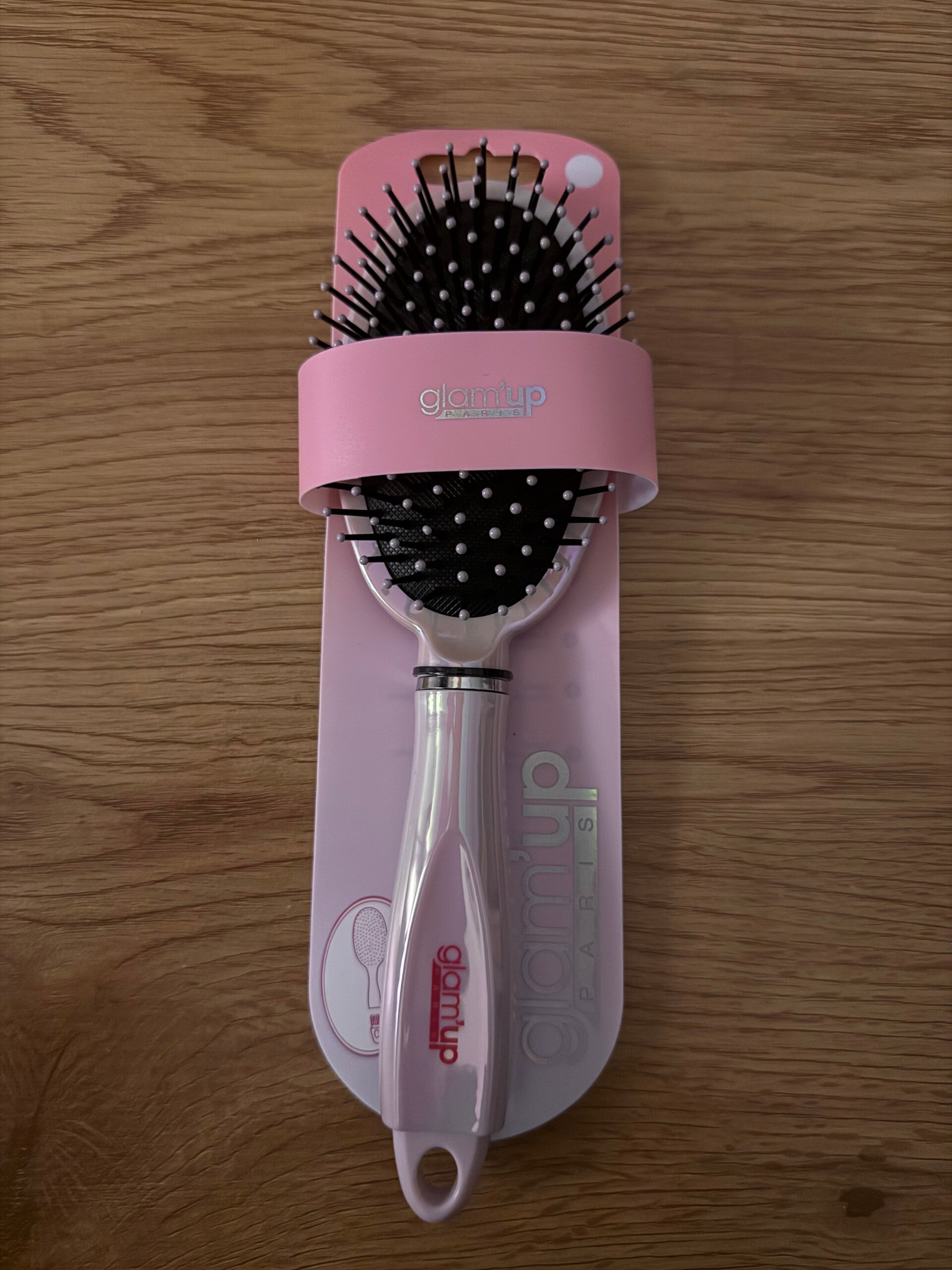 Brosse pneumatique irisée