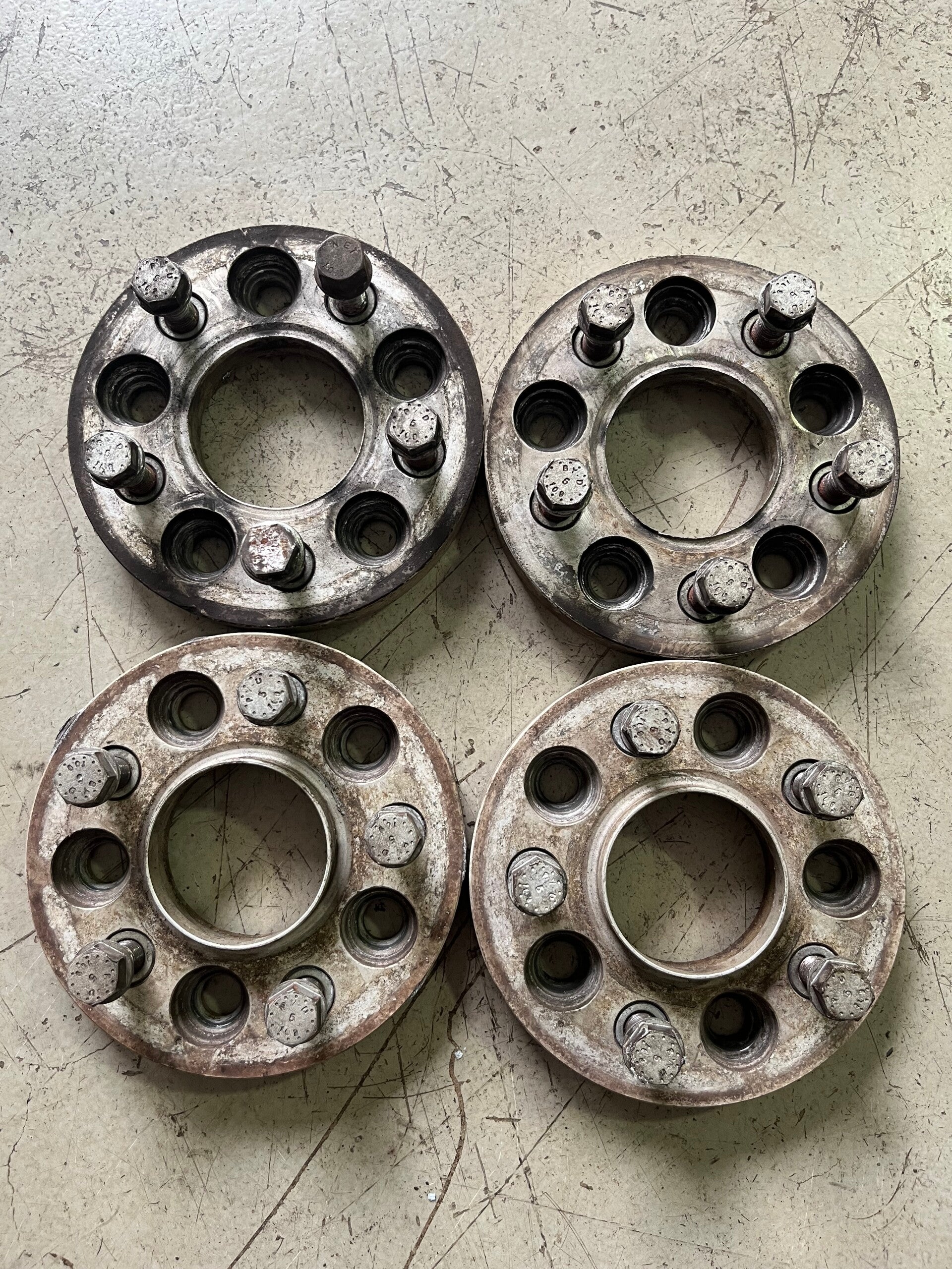 Spurplatten 20mm/40mm 5x112
