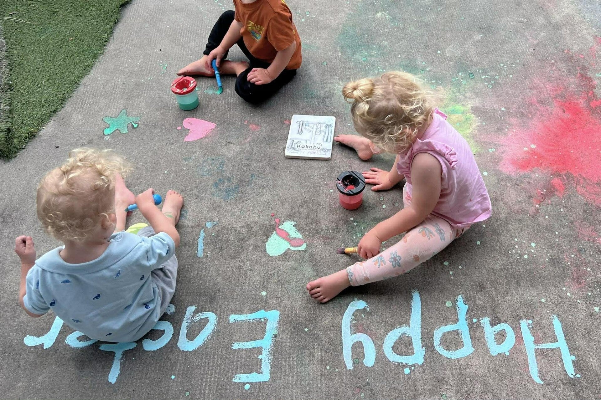 Toddlers exploring a play-based learning environment at KCC Howick