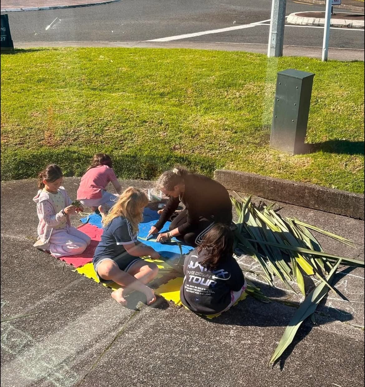 Children enjoying a school holiday programme activity with KCC Kids Club