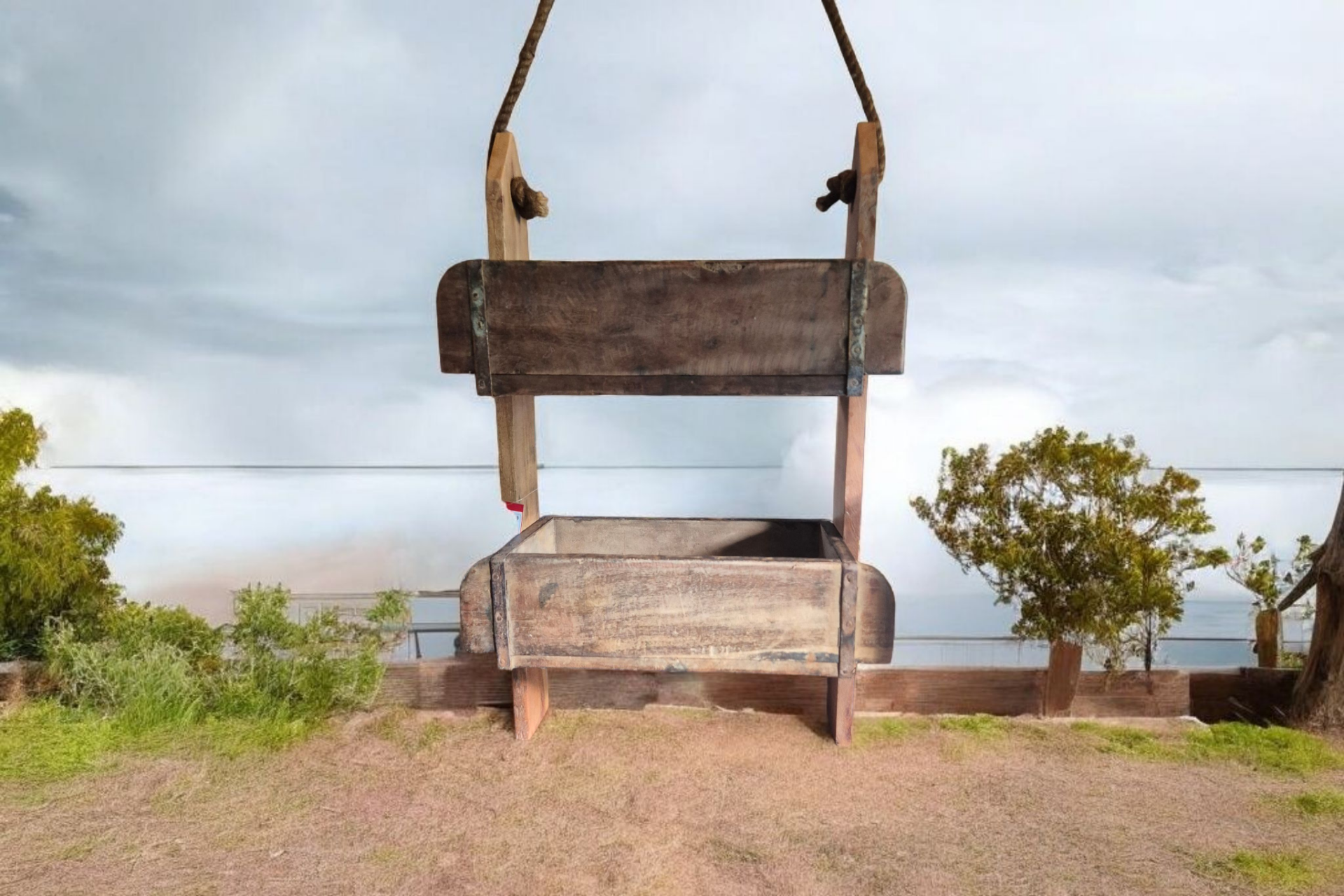 2 steenmallen hanger