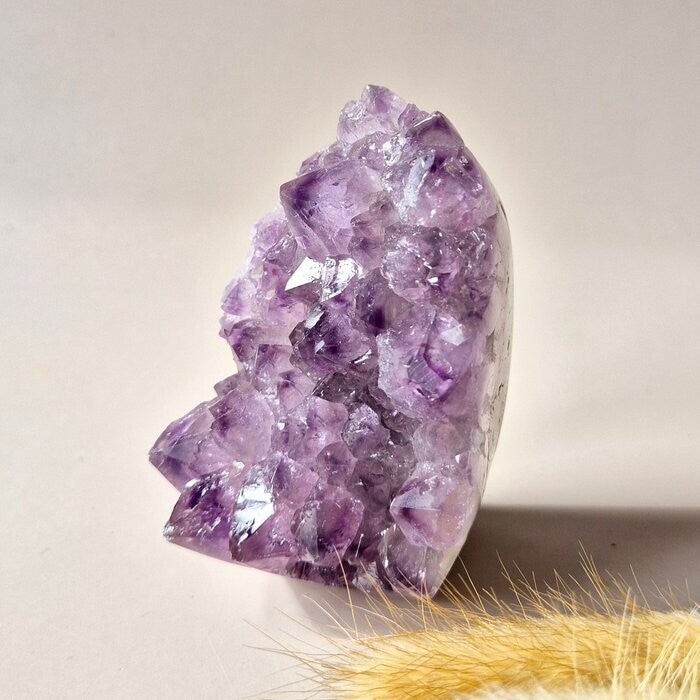 Edelsteen Gepolijste Amethist Geode van 283gram