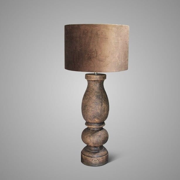 Brynxz lamp baluster best majestic brownL