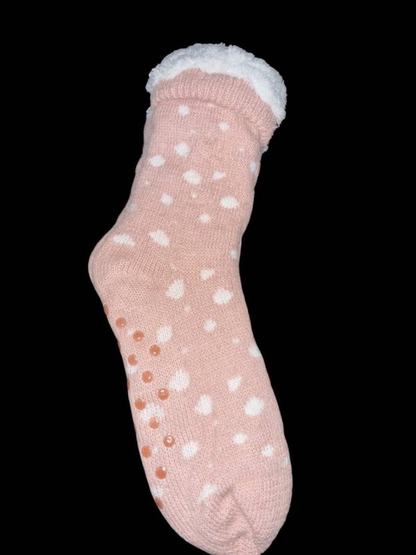 Winter huissokken dot