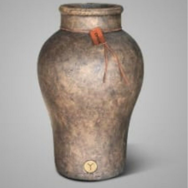 Brynxz Vase Allure Leather Rope Majestic Brown L
