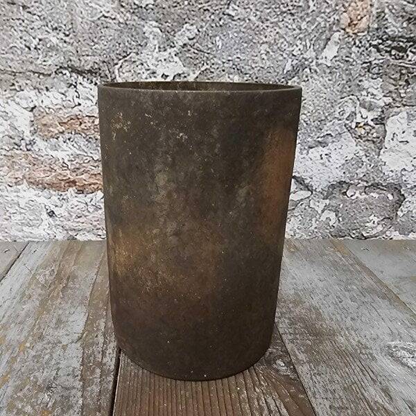 Sale! Lara vaas cilinder roest 10x14cm