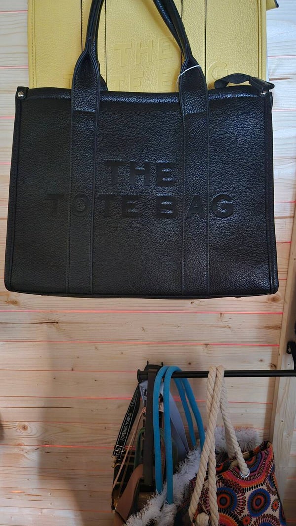 The tote bag zwart large