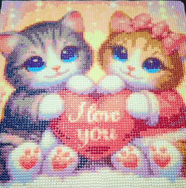 Kittens Love heart