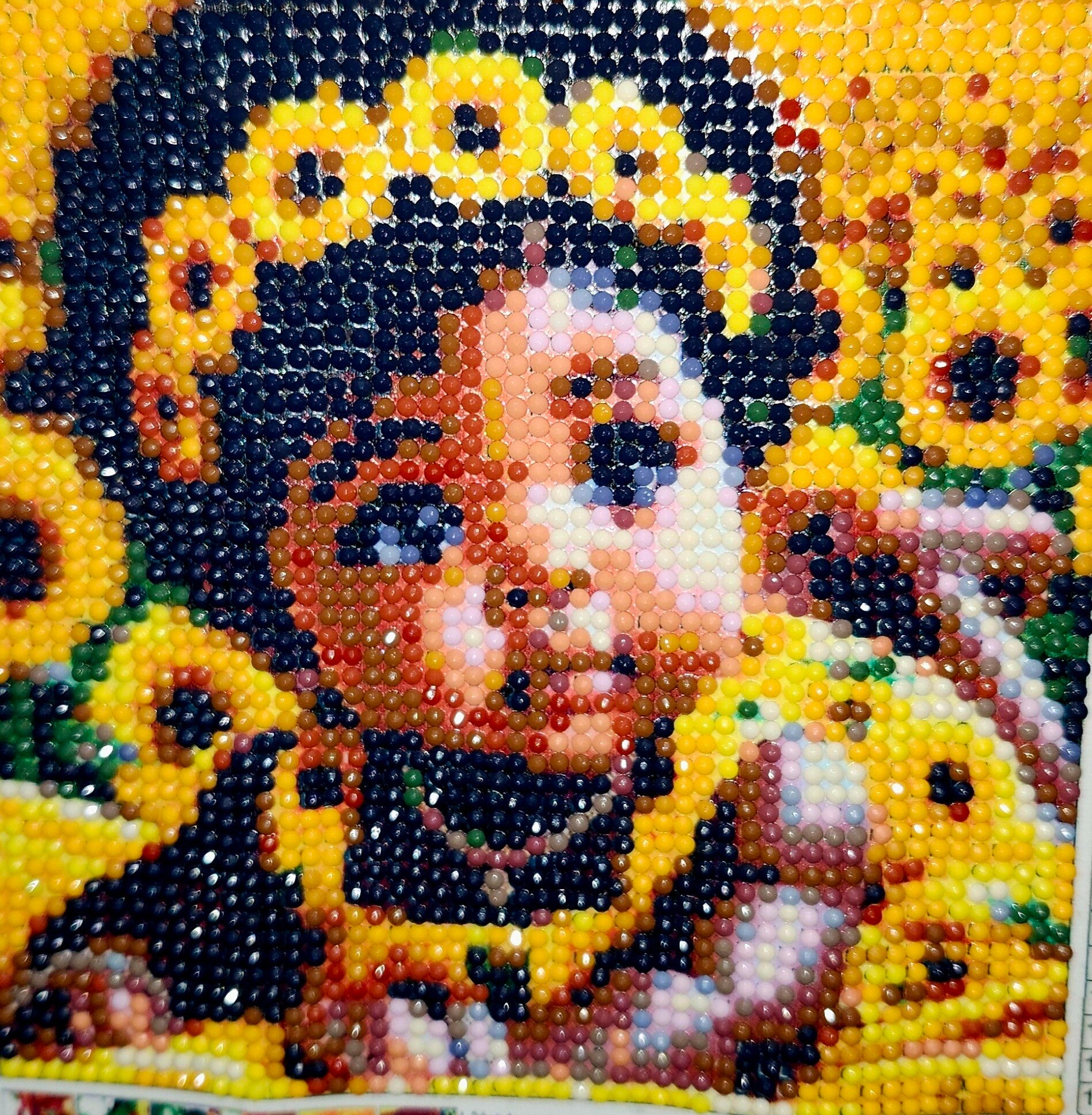 African  American cutie sunflower baby
