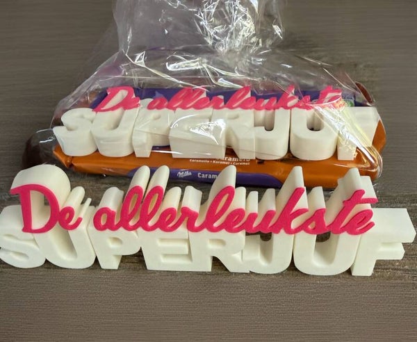 Cadeautje juf/meester einde schooljaar
