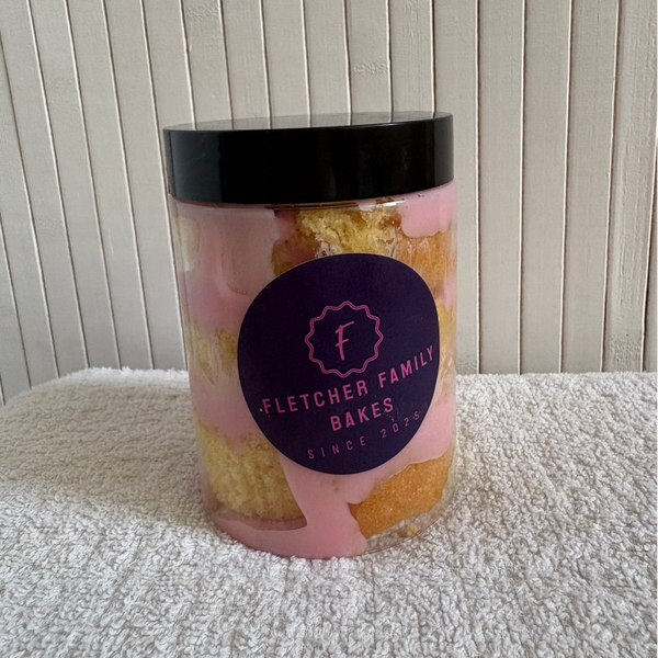 Classic School Cake Jar