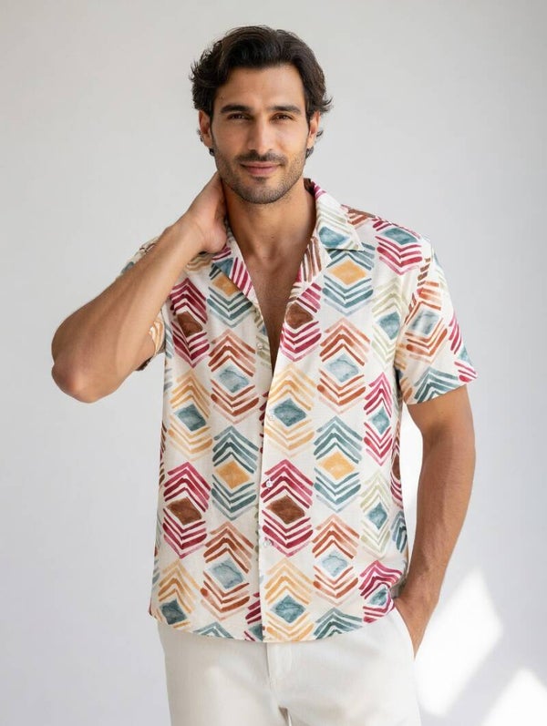 CAMICIA MANICHE CORTE