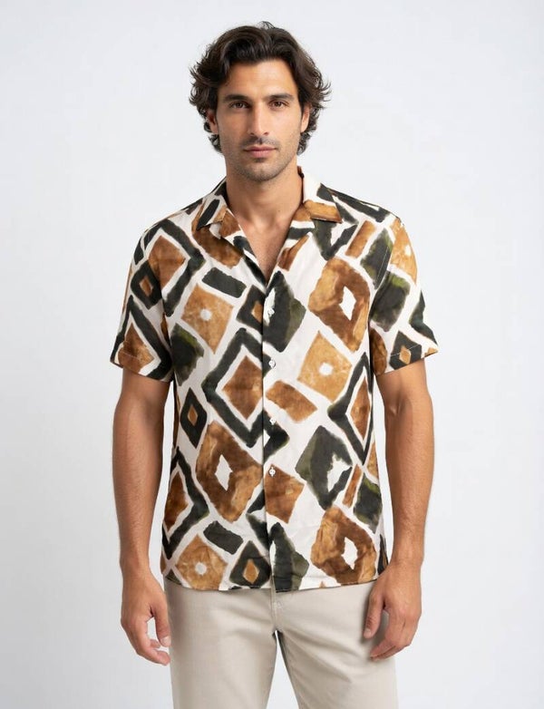 CAMICIA MANICHE CORTE