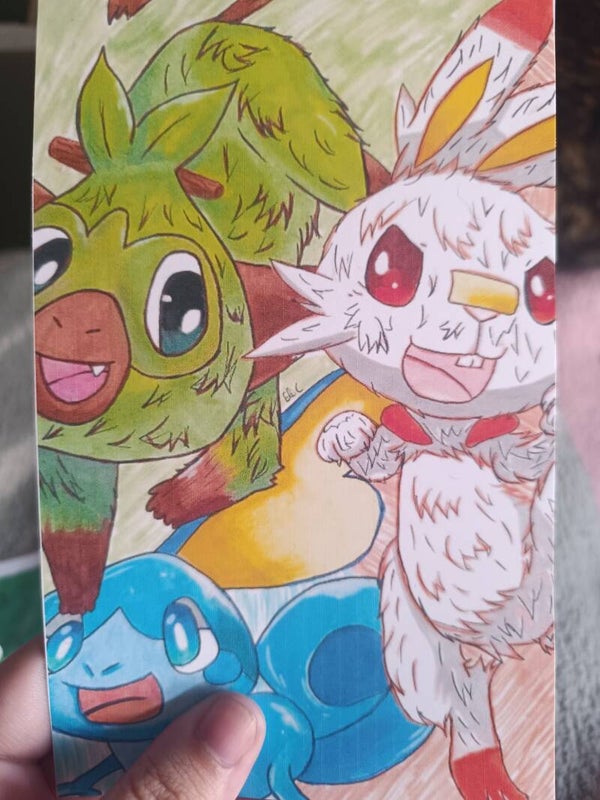 Prints Starters Galar
