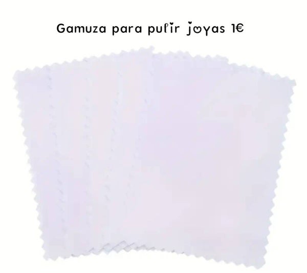 Gamuza para pulir joyas